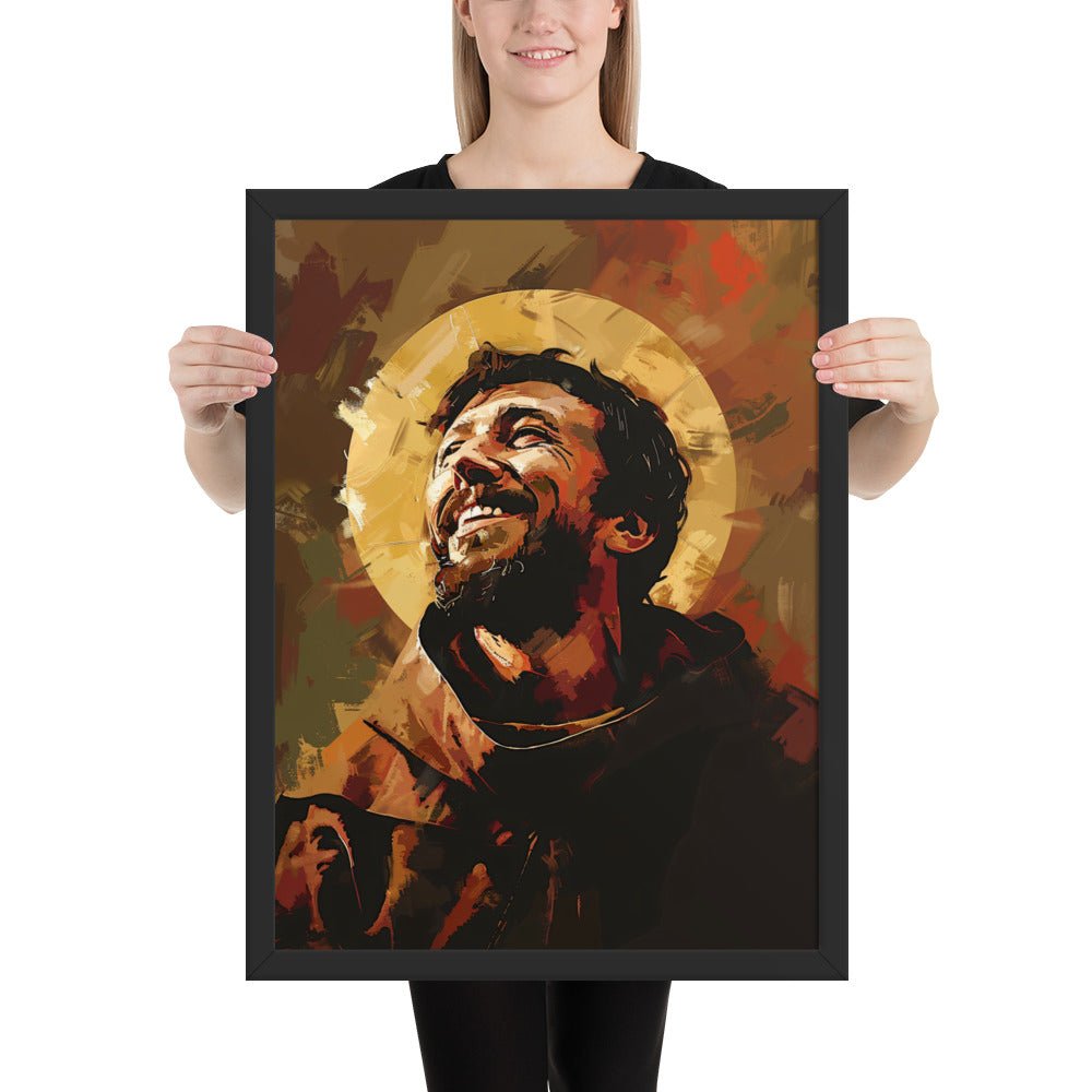The Joy of Saint Francis Fine Art Print - ChristVisions