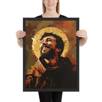 The Joy of Saint Francis Fine Art Print - ChristVisions