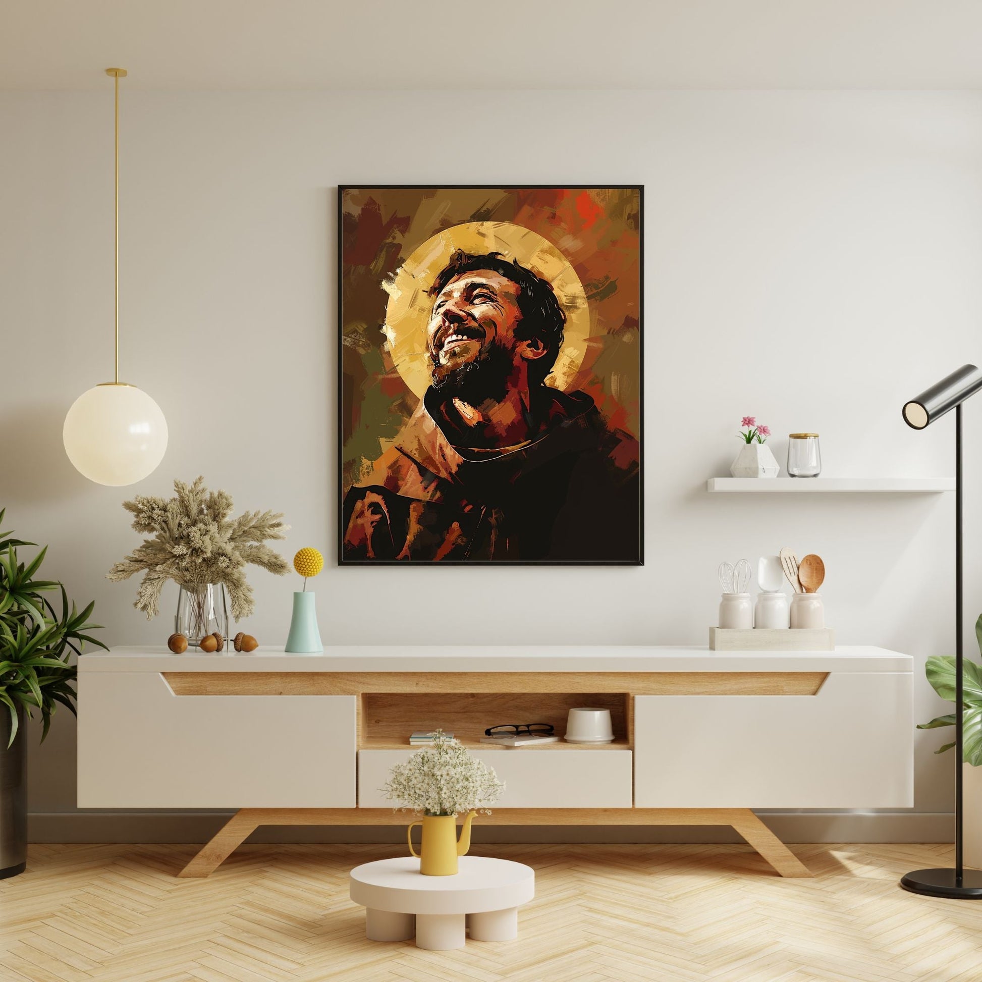 The Joy of Saint Francis Fine Art Print - ChristVisions