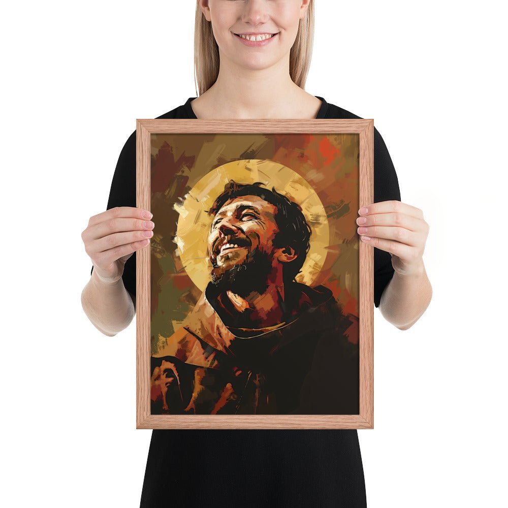 The Joy of Saint Francis Fine Art Print - ChristVisions