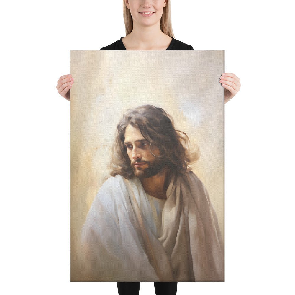 The Light Of Christ Canvas Print - ChristVisions