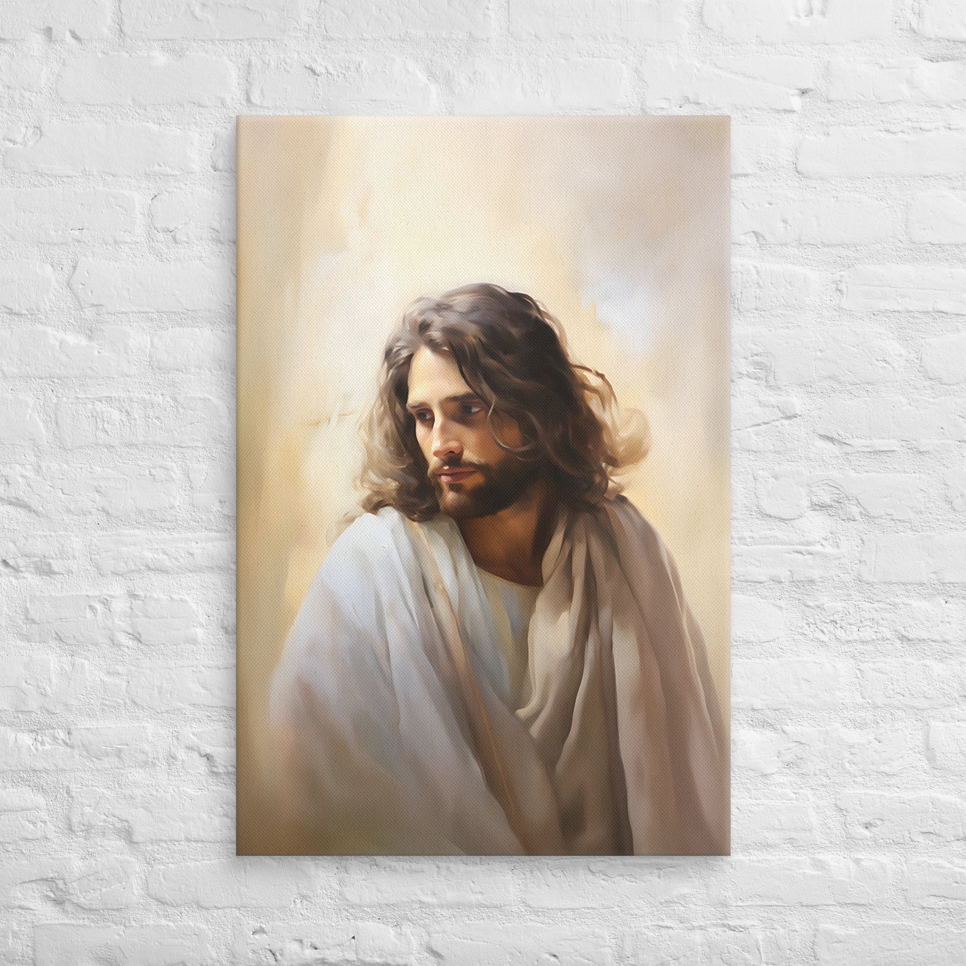 The Light Of Christ Canvas Print - ChristVisions