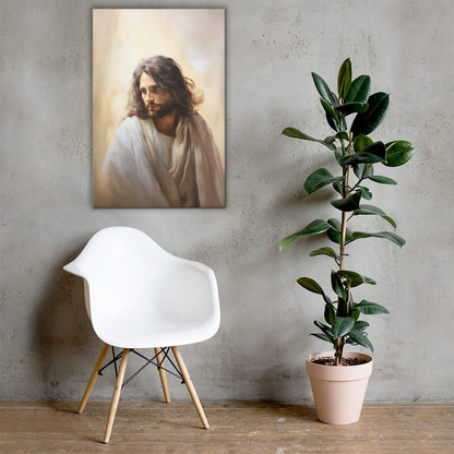 The Light Of Christ Canvas Print - ChristVisions