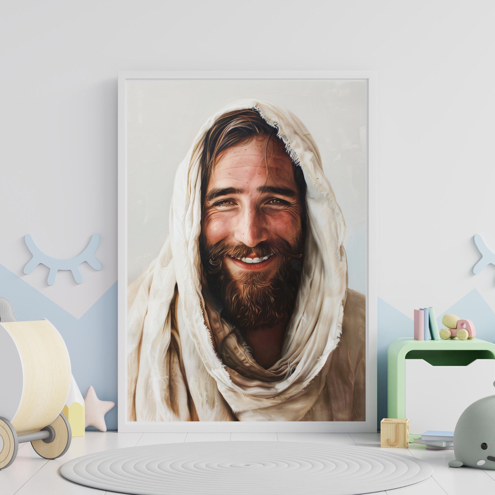 The Teacher's Smile Fine Art Print - ChristVisions