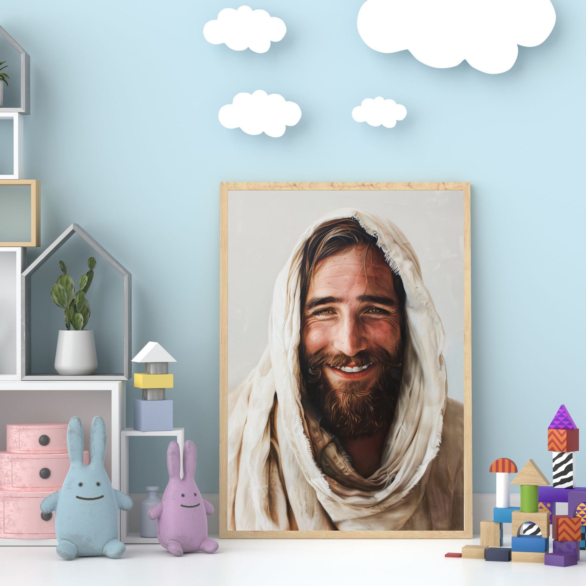 The Teacher's Smile Fine Art Print - ChristVisions