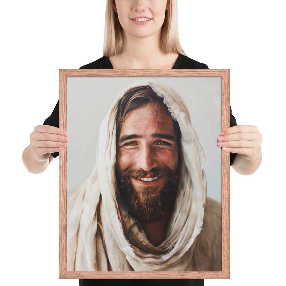 The Teacher's Smile Fine Art Print - ChristVisions