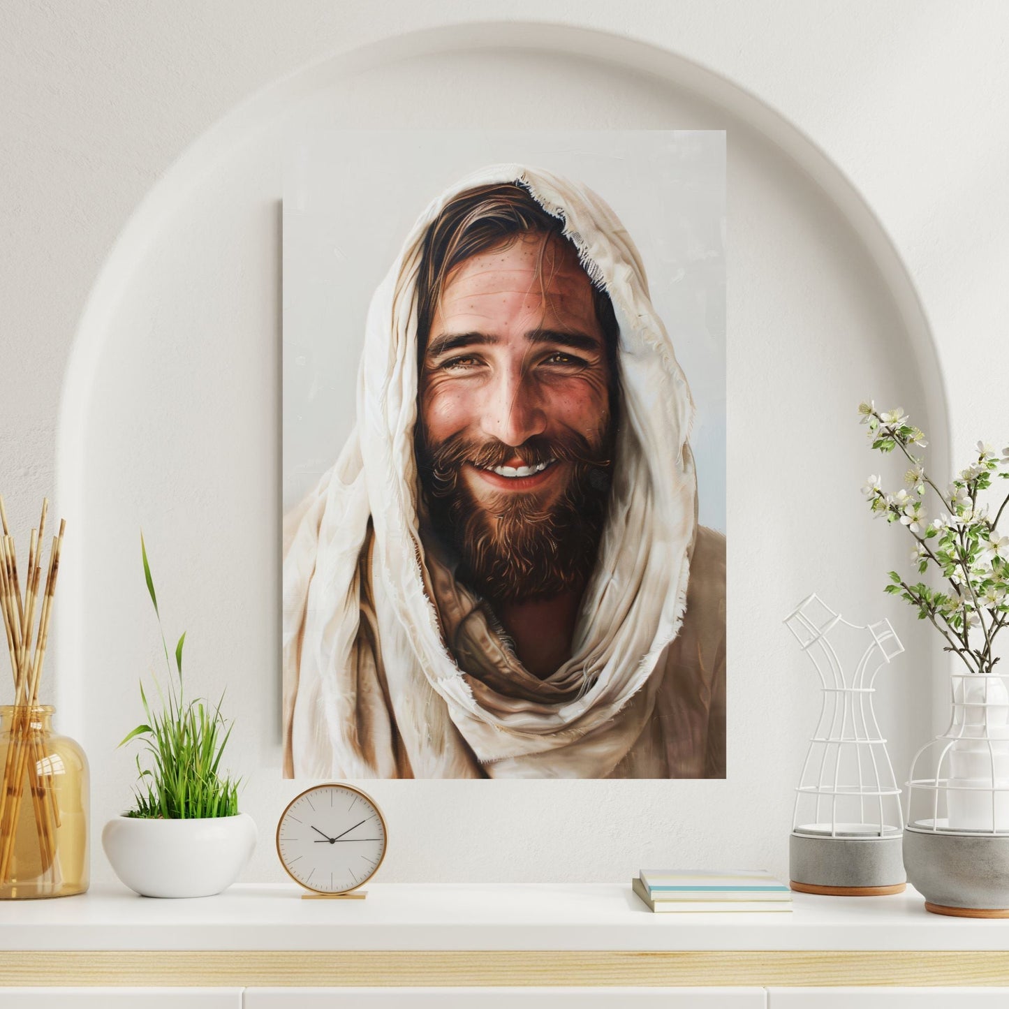 The Teacher's Smile Fine Art Print - ChristVisions