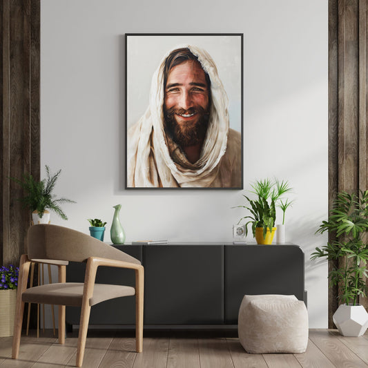 The Teacher's Smile Fine Art Print - ChristVisions