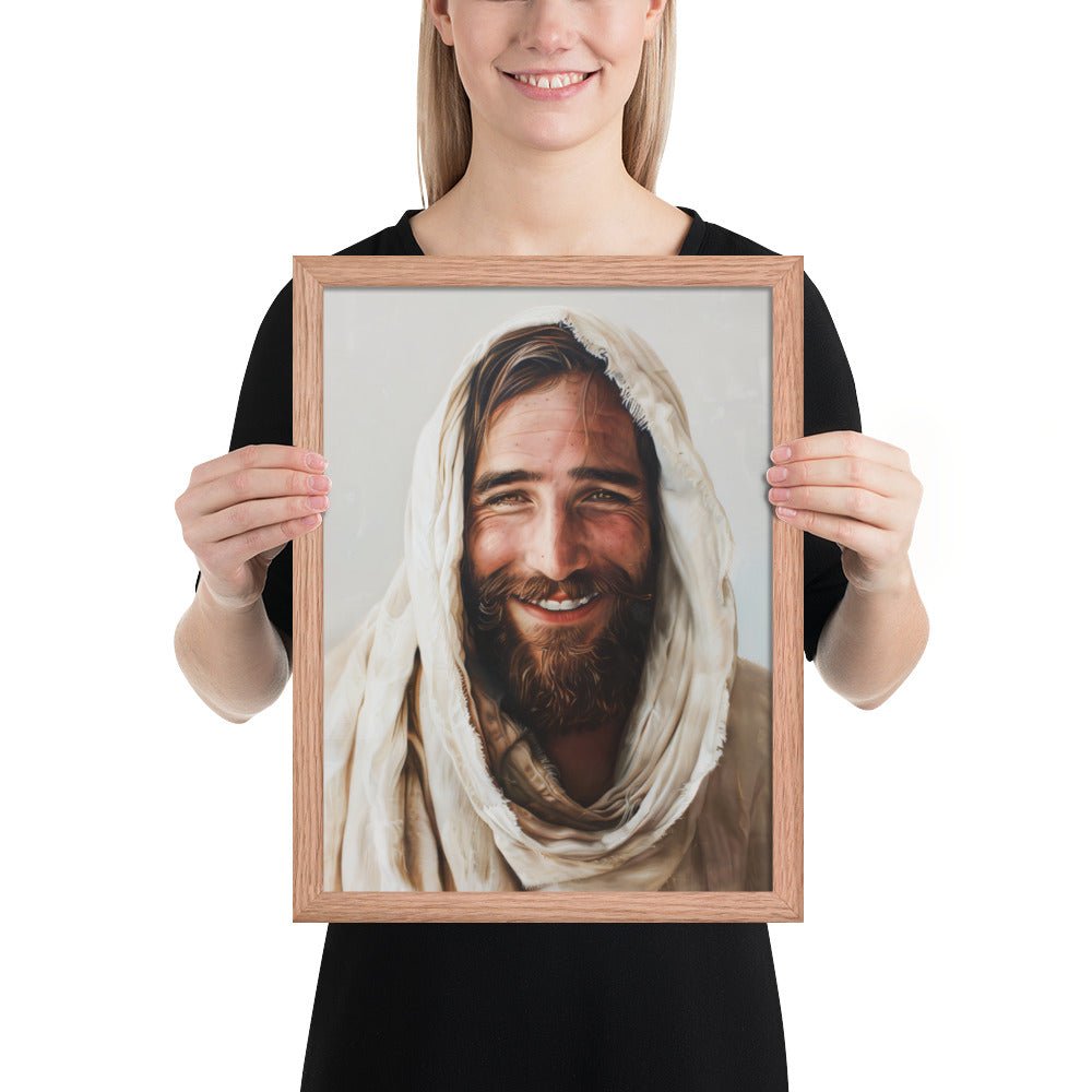 The Teacher's Smile Fine Art Print - ChristVisions