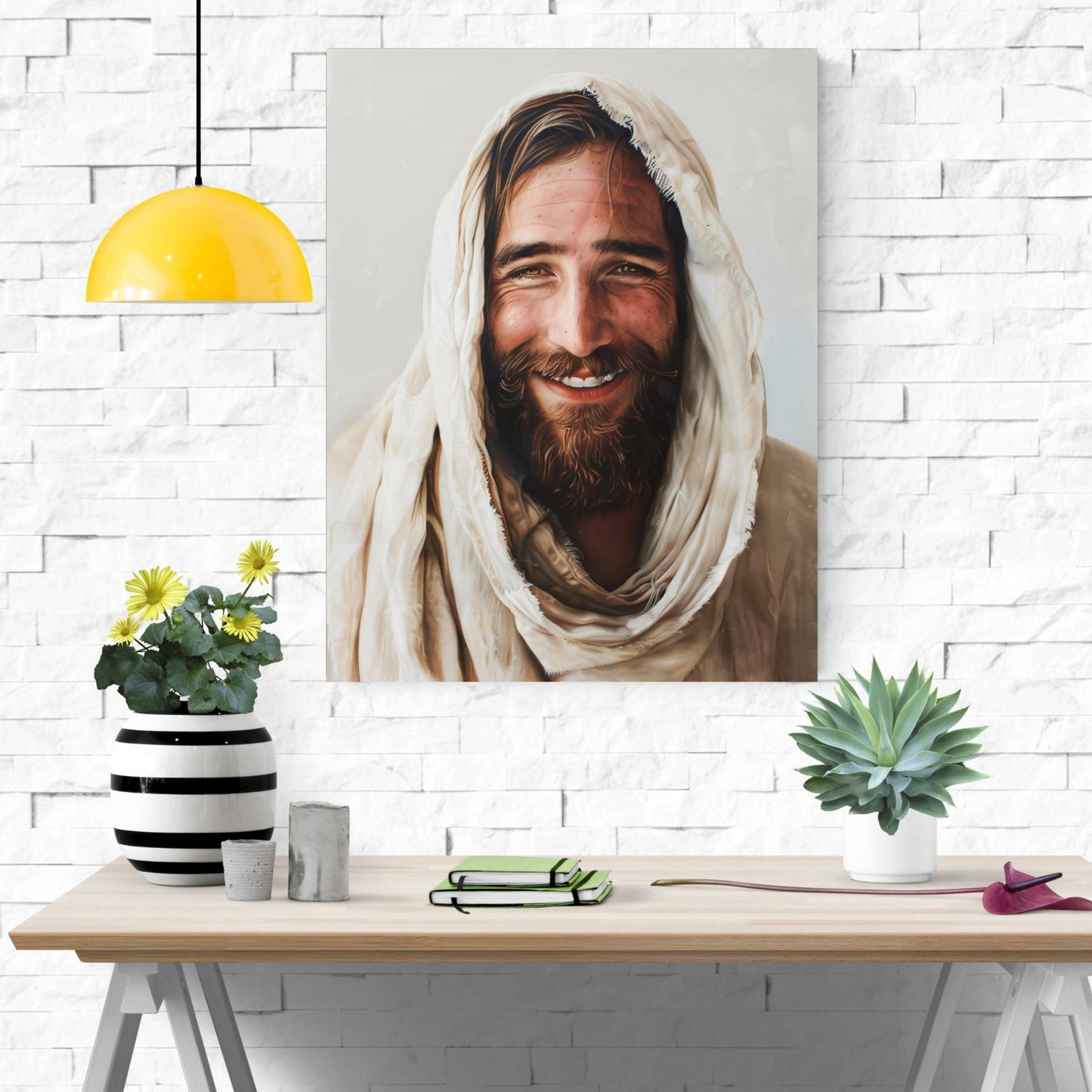 The Teacher's Smile Fine Art Print - ChristVisions