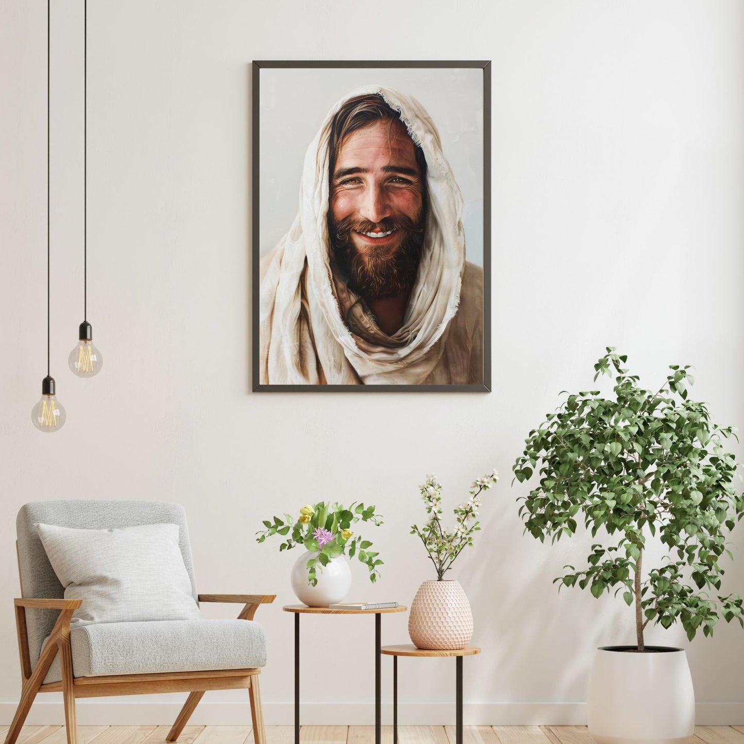 The Teacher's Smile Fine Art Print - ChristVisions