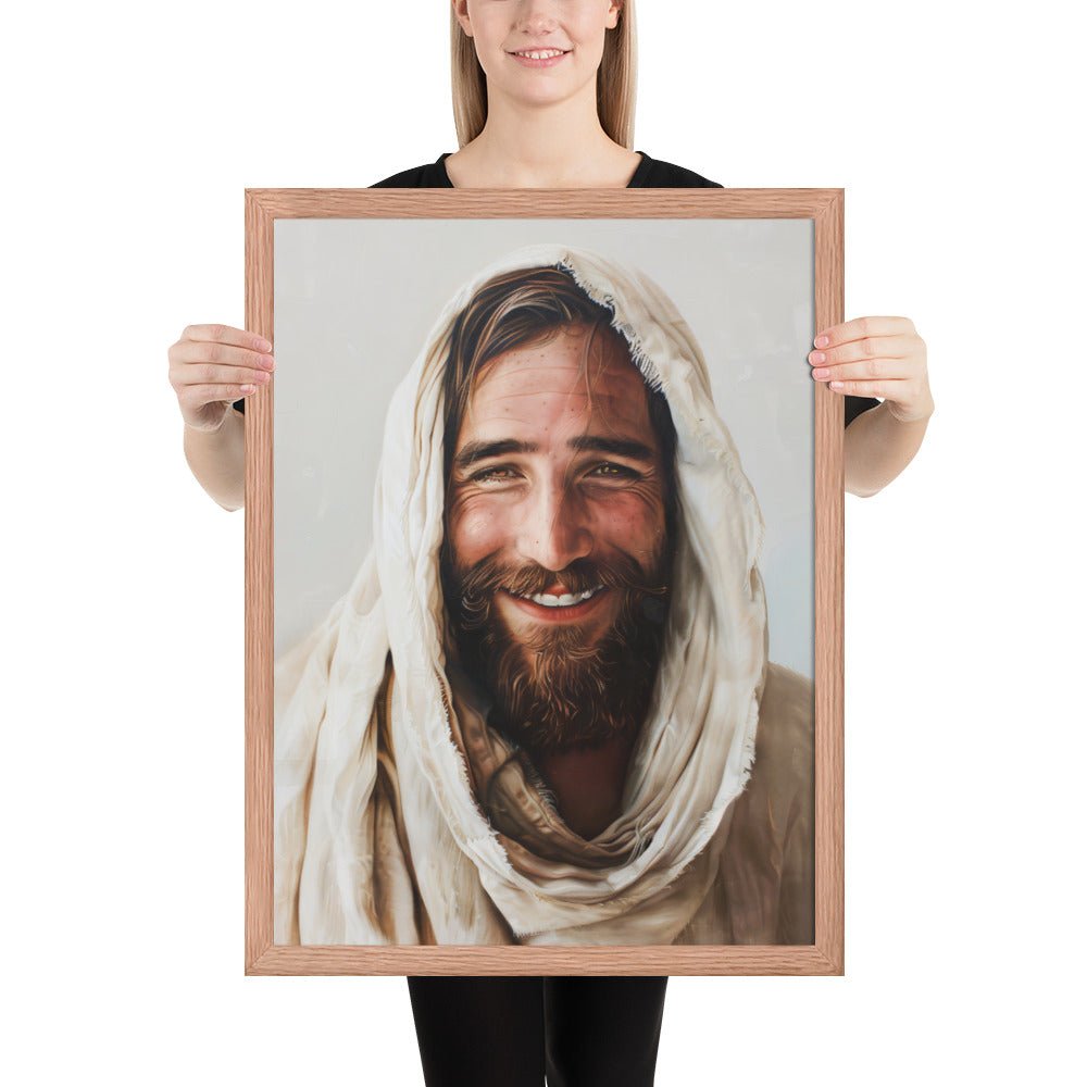 The Teacher's Smile Fine Art Print - ChristVisions
