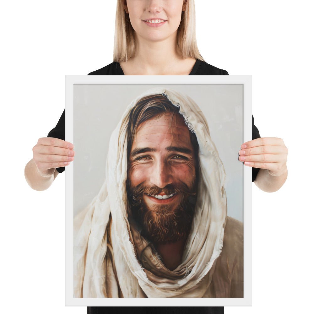 The Teacher's Smile Fine Art Print - ChristVisions