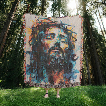 Transcendent Passion  | Woven Christian Throw Blanket