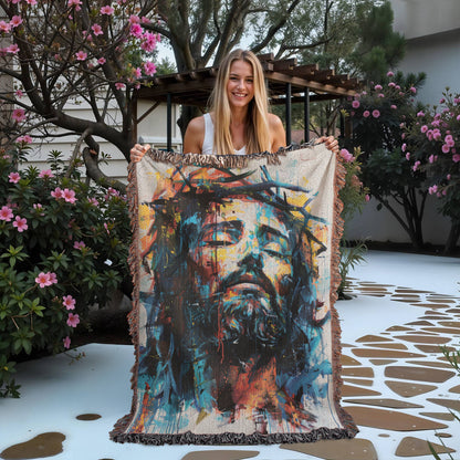 Transcendent Passion  | Woven Christian Throw Blanket