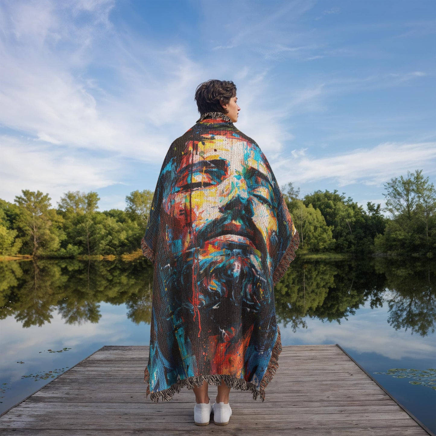 Transcendent Passion  | Woven Christian Throw Blanket