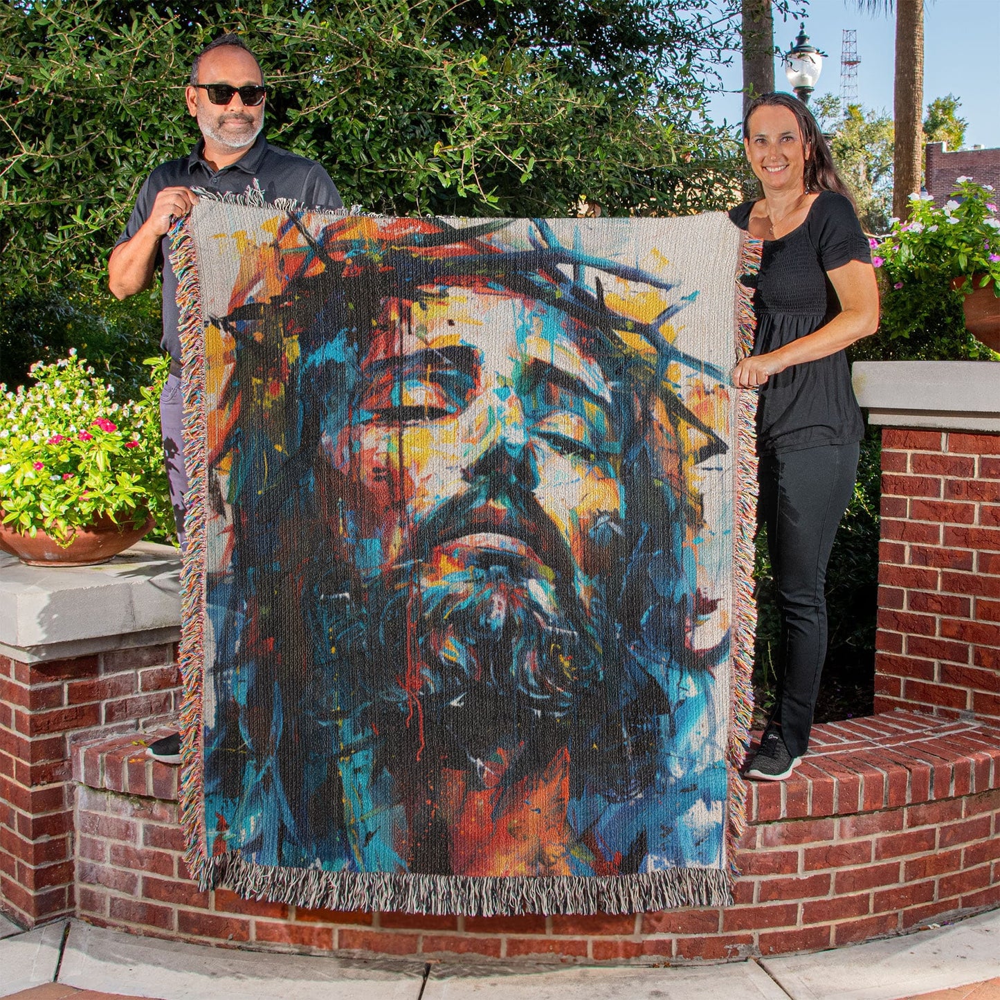 Transcendent Passion  | Woven Christian Throw Blanket
