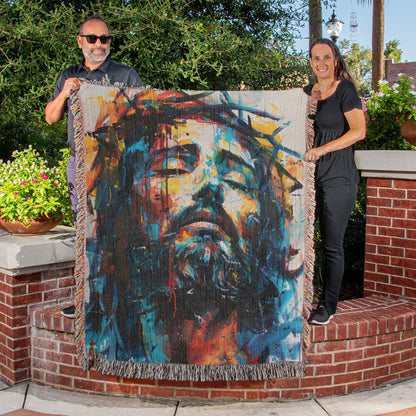 Transcendent Passion  | Woven Christian Throw Blanket