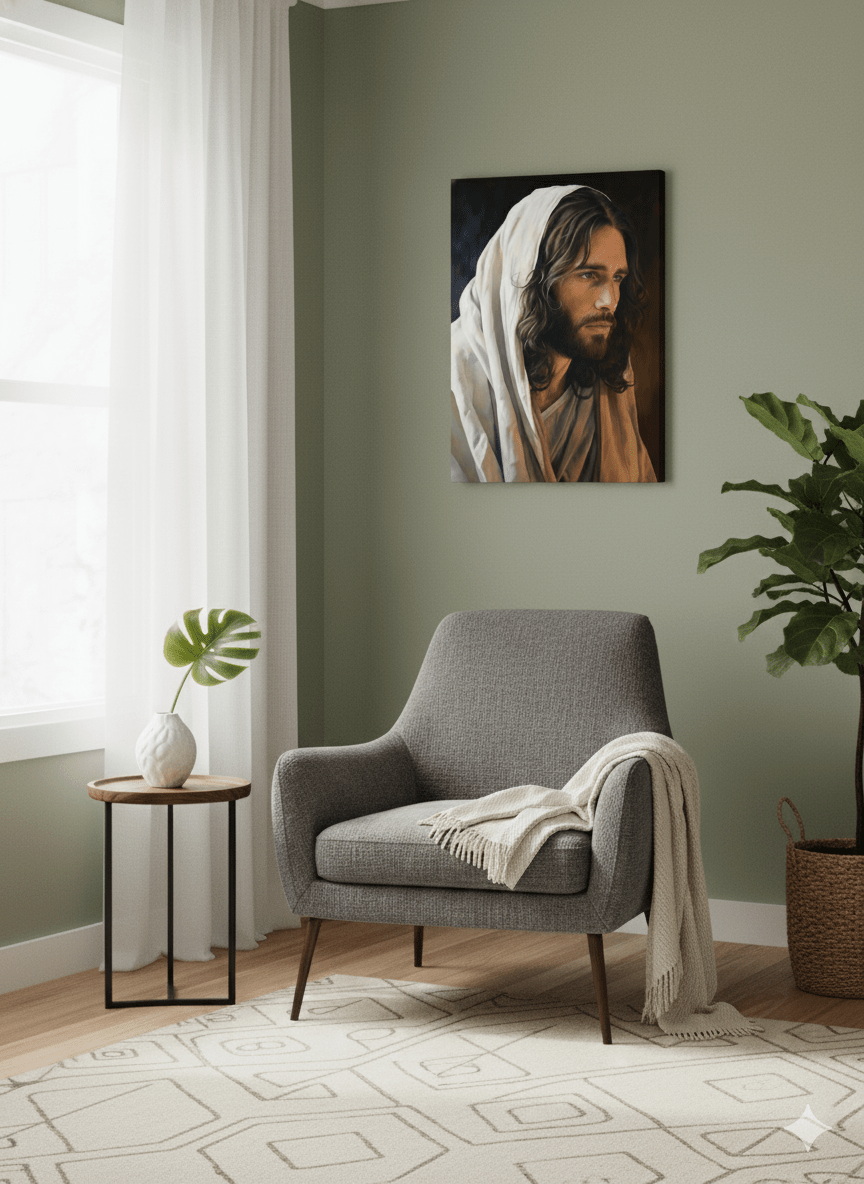 Yeshua The Messiah Canvas Print - ChristVisions