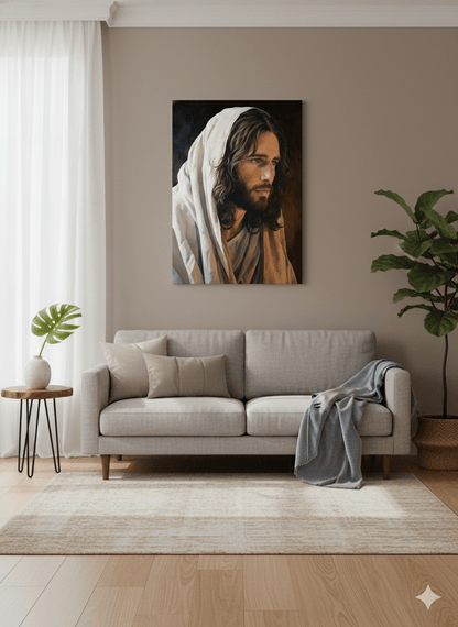 Yeshua The Messiah Canvas Print - ChristVisions
