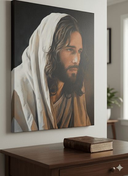 Yeshua The Messiah Canvas Print - ChristVisions